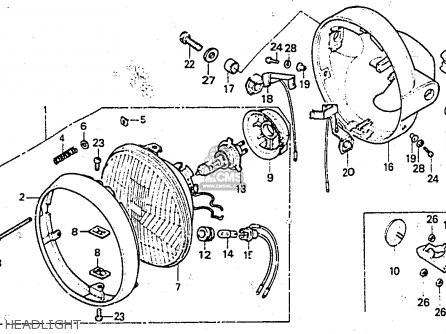 Honda superdream parts list #3