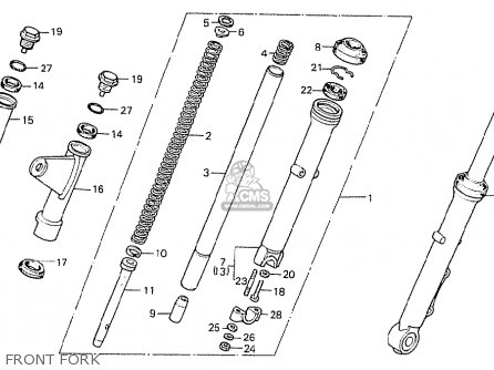 Honda CB250TI 1978 GENERAL EXPORT KPH Parts Lists And Schematics