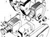 Honda CB350 SUPER SPORT 350 K3 1971 USA AIR CLEANER