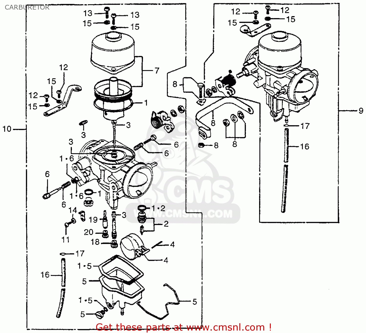 Honda cb450 carburetor #7