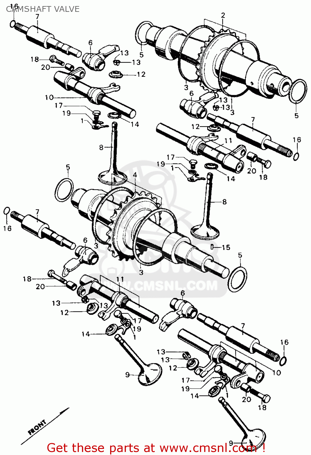 1973 Honda cb450 schematics #5