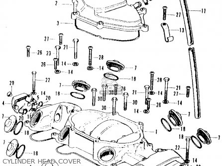 1972 Honda cb500 parts #5
