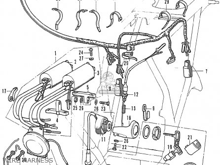 Honda Cb K Four England Parts Lists And Schematics