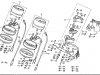 Honda CB550F1 SUPER SPORT 550 FOUR 1976 EUROPEAN DIRECT SALES SPEED TACHOMETERS - PILOT LAMP - KEY