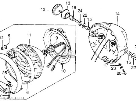 Honda cb550k parts list #7