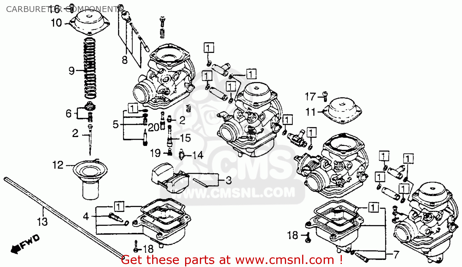 Honda nighthawk carburetor #2