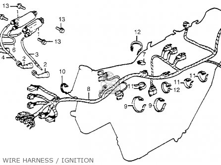 Honda cb650 wiring harness #6