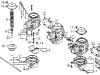 Honda CB650SC 1983 NIGHTHAWK 650 USA CARBURETOR COMP PARTS