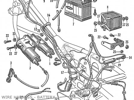 Honda cb72 parts list #2