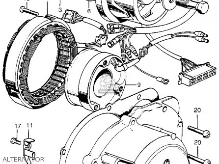 Honda cb750 k5 parts