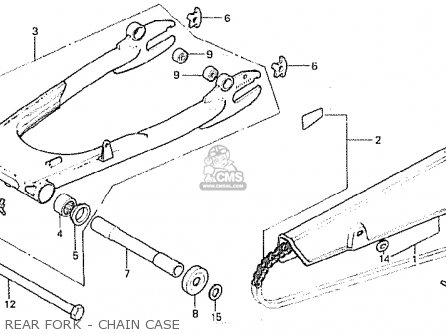 Honda CB750F 1980 A AUSTRALIA Parts Lists And Schematics