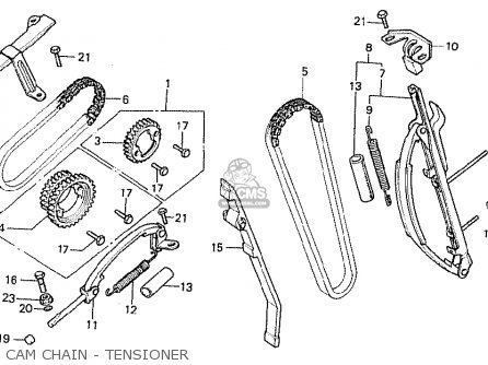 Honda Cb750f 1980 (a) European Direct Sales parts list partsmanual