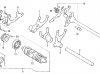 Honda CB750FD ENGLAND GEARSHIFT DRUM