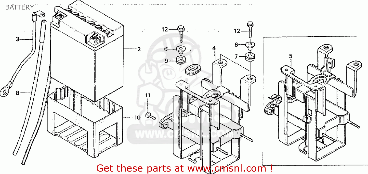 Cb750 K1 Battery Specs