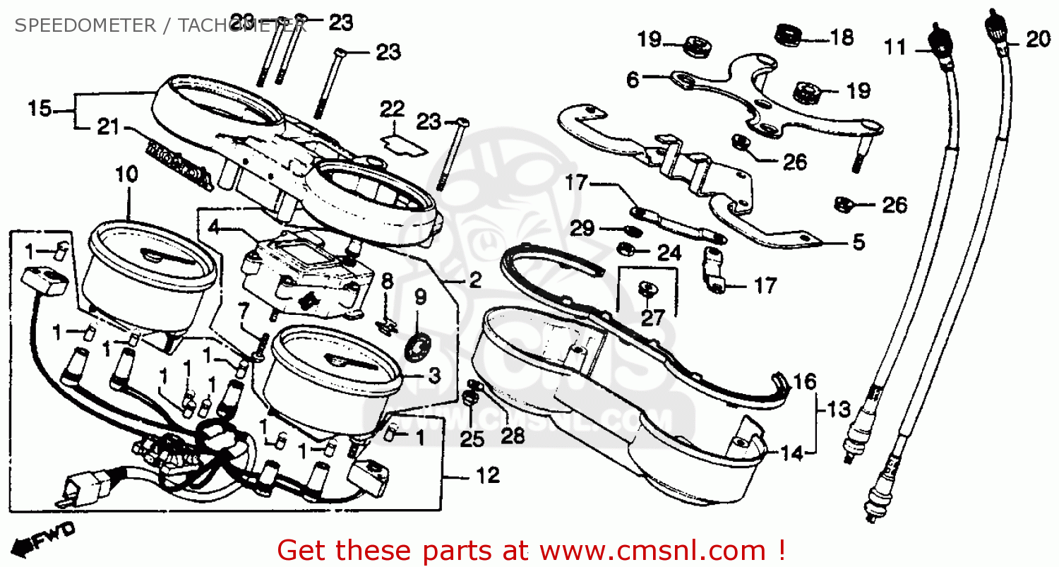 1979 Honda cb750k parts #3