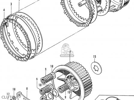 Honda Cb K Four France Parts Lists And Schematics