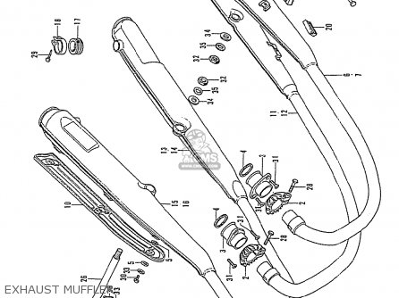 Honda cb750k2 exhaust #4