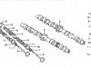 Honda CB750KA 1980 FOUR AUSTRALIA CAMSHAFT - VALVE
