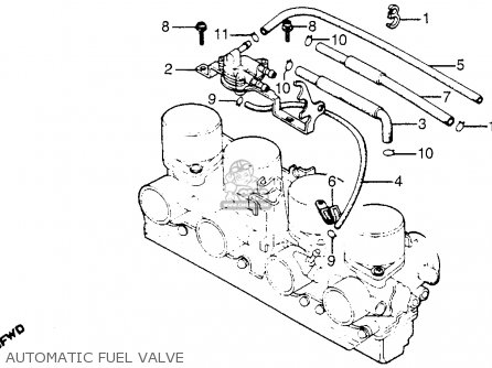 Honda automatic fuel valve #7