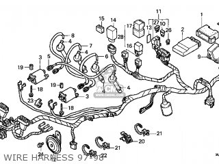 Honda cbr harness cleaning