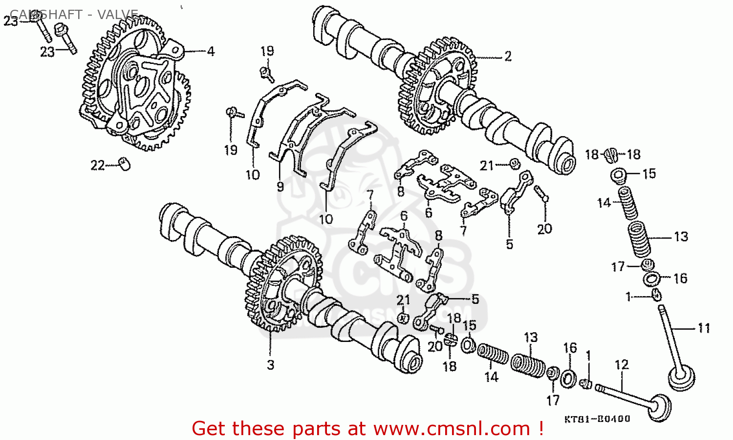 Honda cbr400rr parts list #3