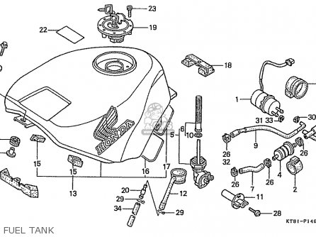 Honda cbr400rr parts list #1