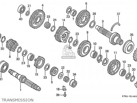 Honda cbr 400 parts list #4