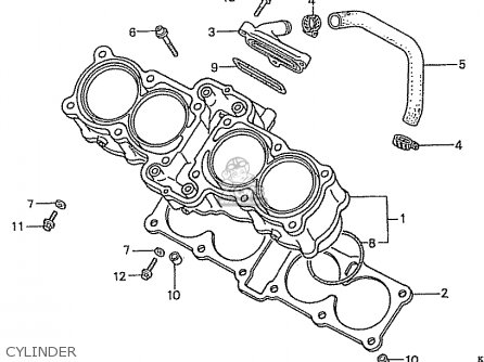 Honda cbr400rr parts list #2