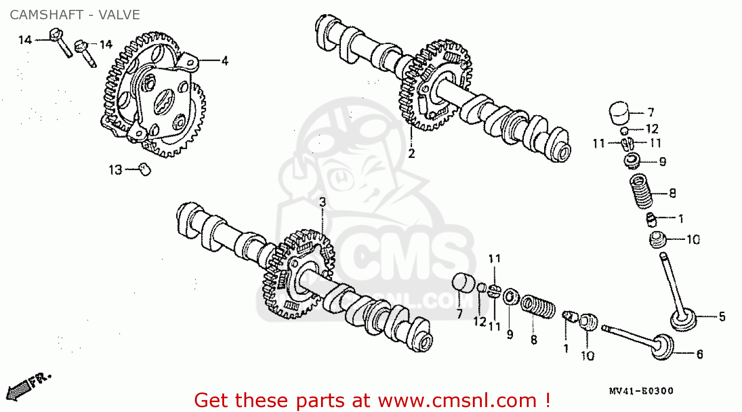 Honda cbr 400 parts list #3