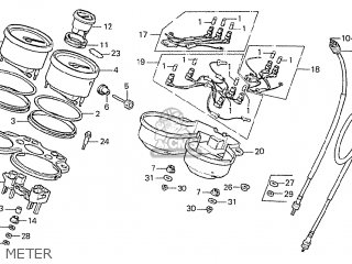 Honda Cbx Supersport Z England Parts Lists And Schematics