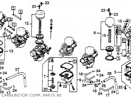 Honda Cbx Supersport A Usa Parts Lists And Schematics