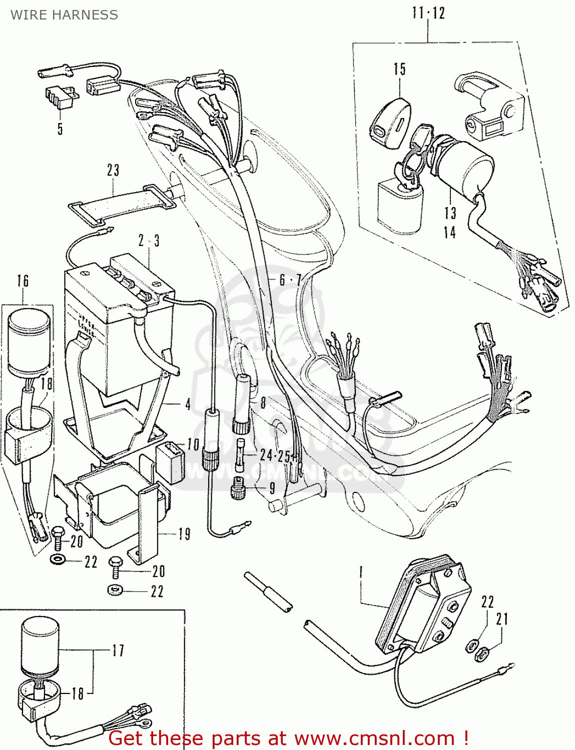 Honda cf70 chaly parts #1