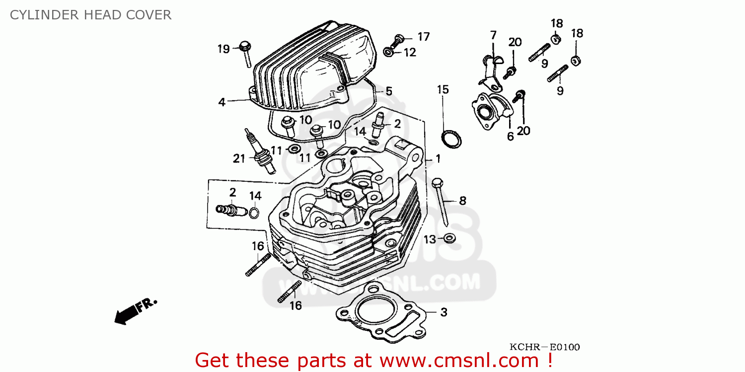 Honda cg125 engine diagram #5