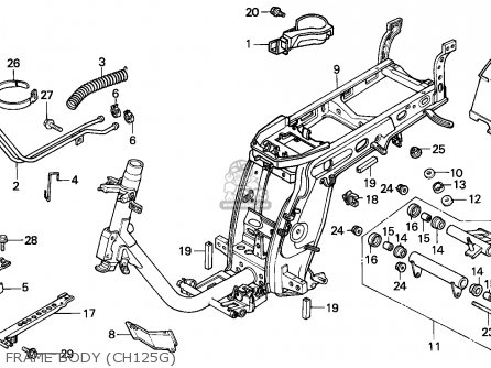 1986 Honda spacy parts #2