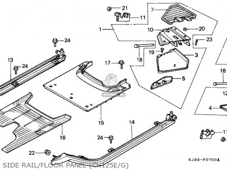 1986 Honda spacy parts #4