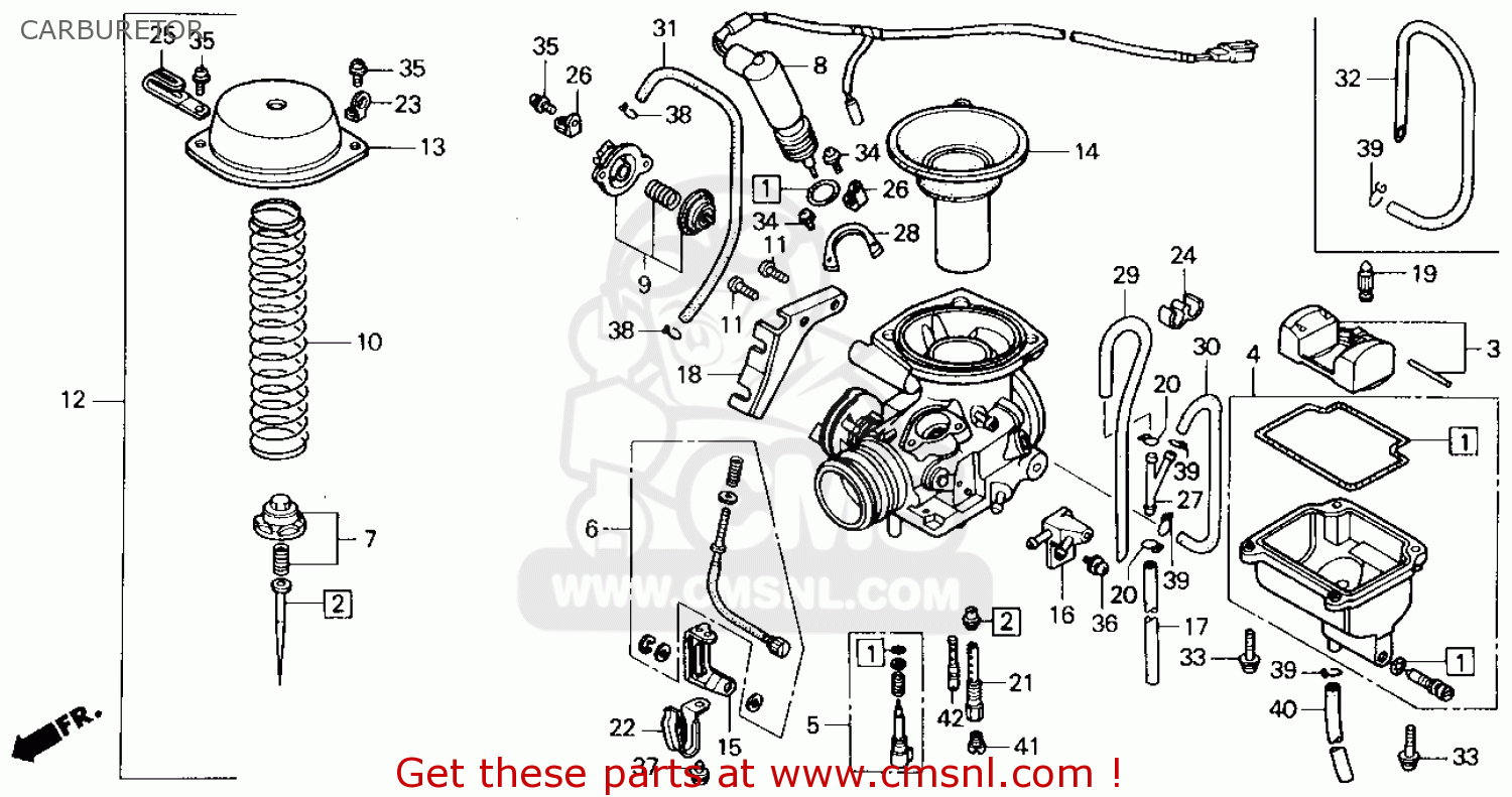 Carburetor elite honda #7