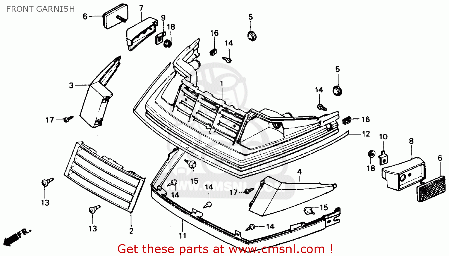 Ch80 honda elite parts #5