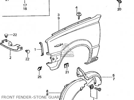 Honda civic rock guard #2