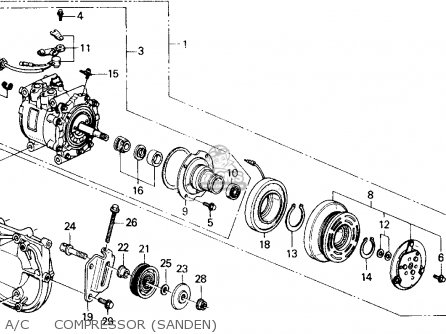 1989 Honda civic dx parts