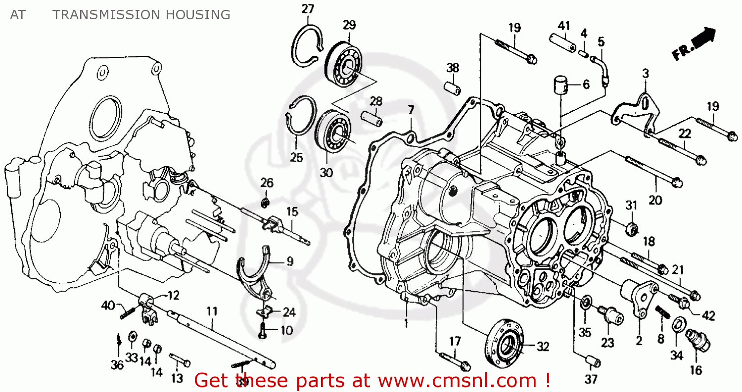 Honda transmission schematic #7