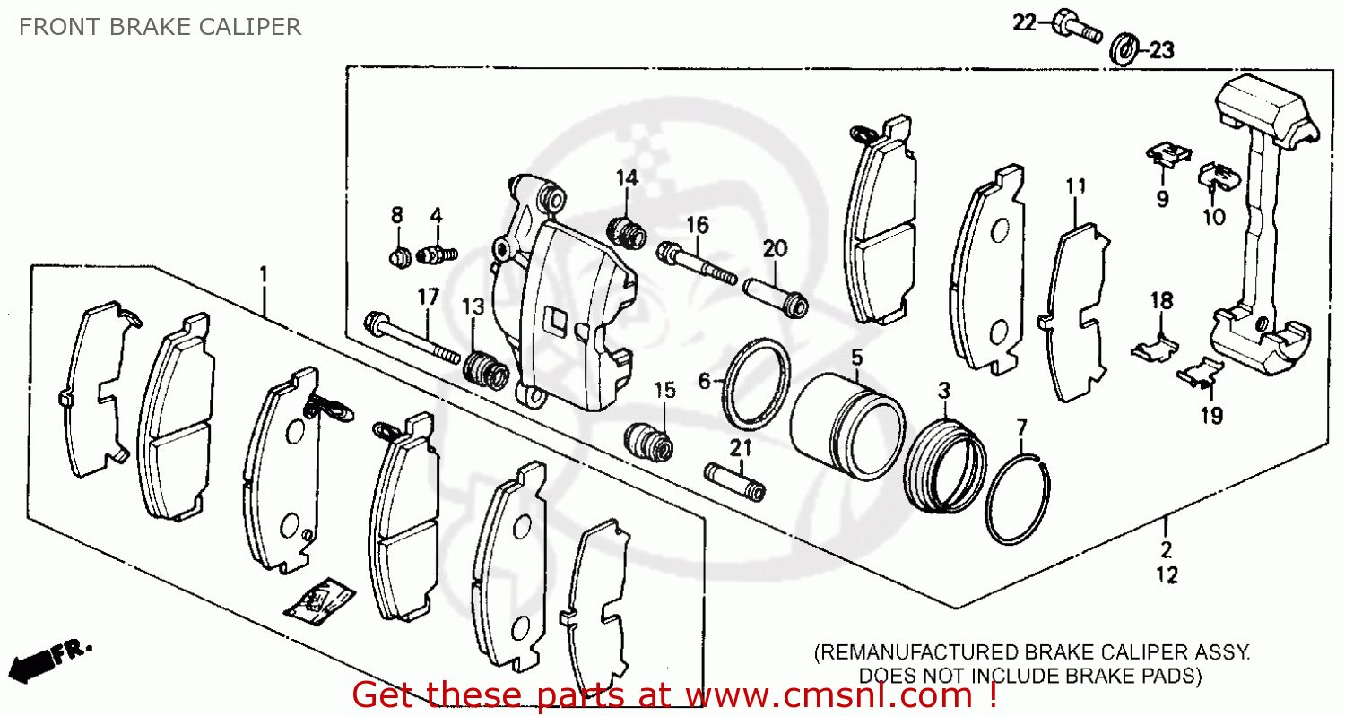 1991 Honda civic brake assemble instructions #2