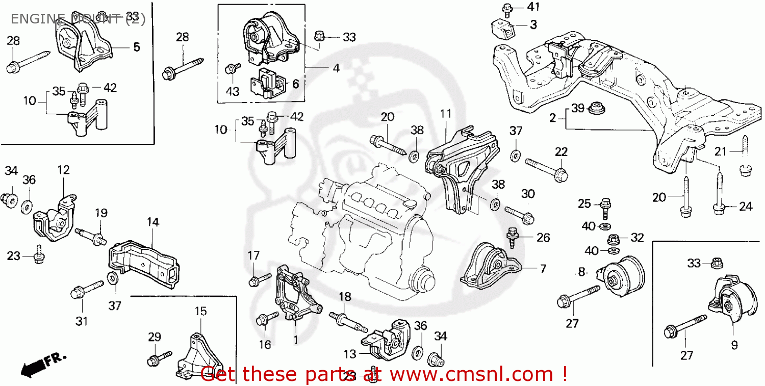 List of honda civic parts #2