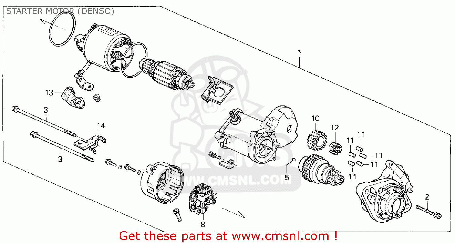 1995 Honda civic starter circuit #3