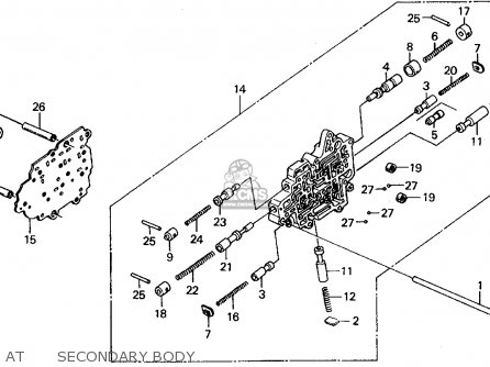 1989 Honda civic wagon parts #7