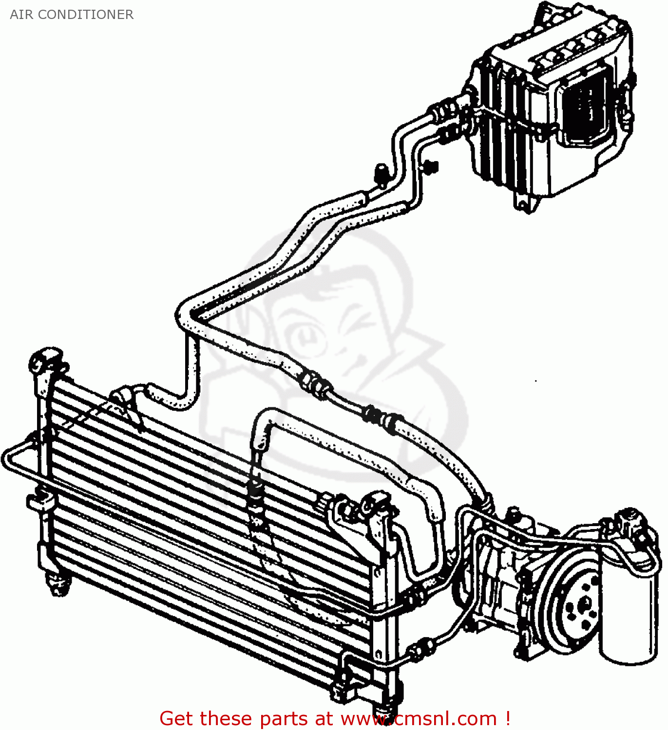 Honda civic dx air conditioner #3