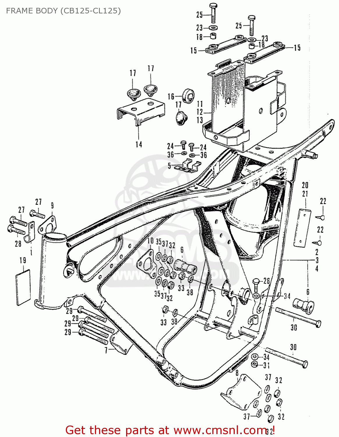 Honda Cb125e Electrical And Ignition Motofaction