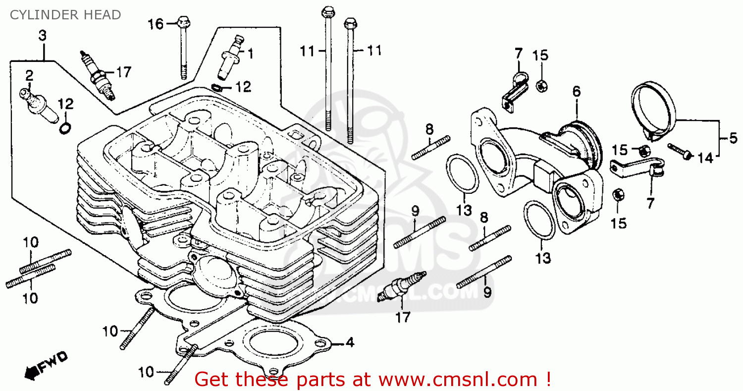 1982 Honda cm250c repair manual #2