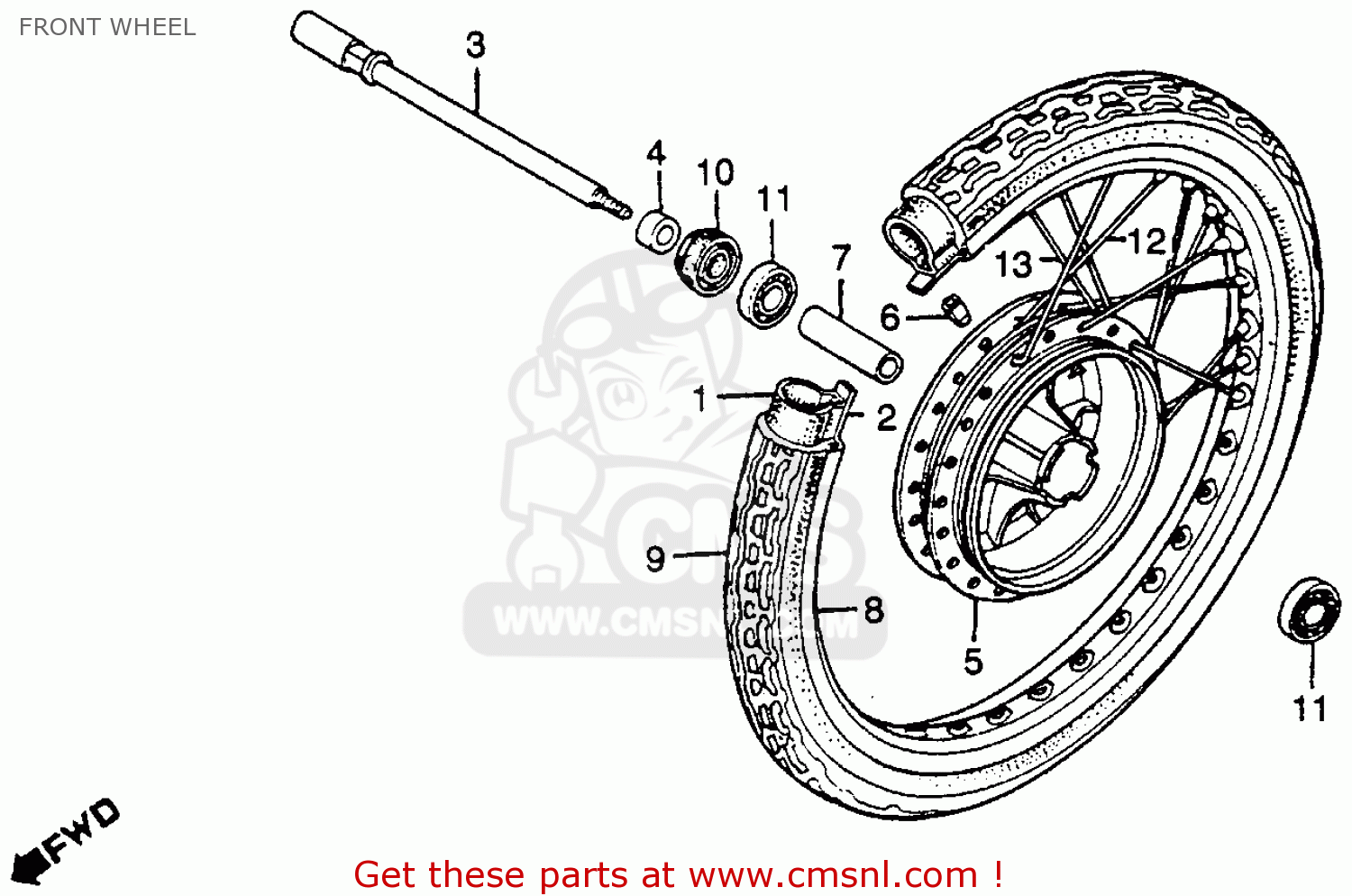 1981 Honda cm 400 e parts #7