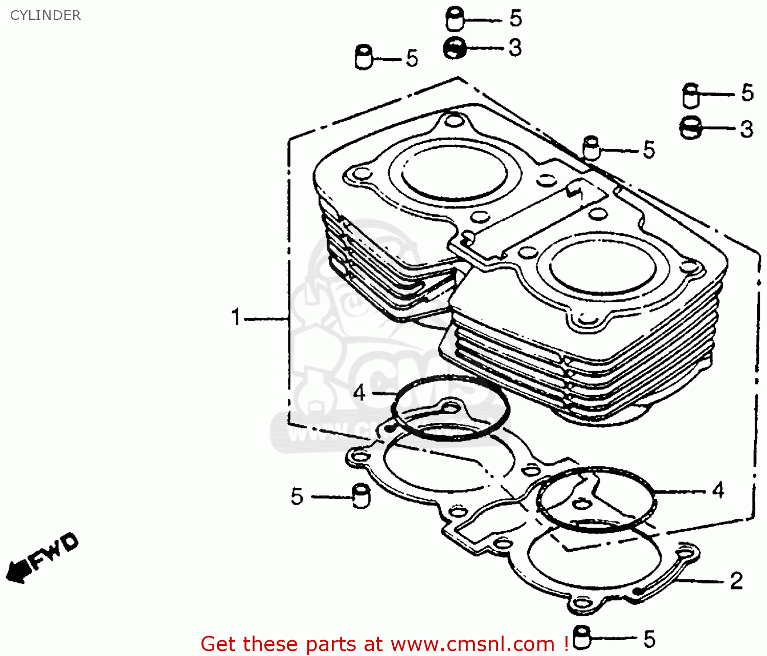 1981 Honda cm400t parts #2