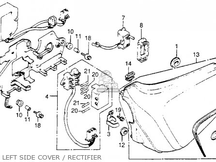 1981 Honda cm400t parts #7